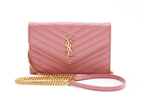 pale pink ysl wallet|ysl wallet price.